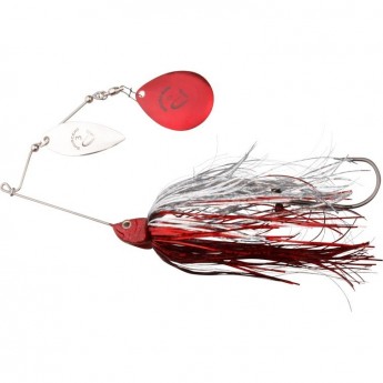 Блесна SAVAGE GEAR Da'Bush Spinnerbait 42g #4 Red Silver Flash