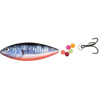 Блесна SAVAGE GEAR Stickleblade 52 02-Black Red Блесна SAVAGE GEAR Stickleblade 52 02-Black Red