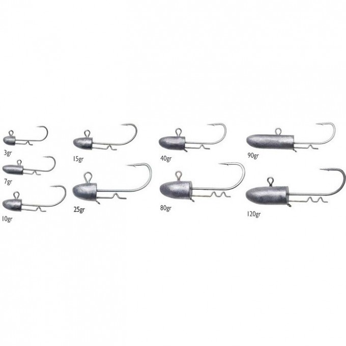Джигеры SAVAGE GEAR Bullet Jig head S #2 3g 3pcs 63871