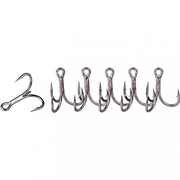 Крючки SAVAGE GEAR Big Fish Treble Size 1/0 TIN - 50pcs 50776