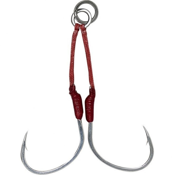 Крючки SAVAGE GEAR Bloody Assist Twin #2/0 2pcs 69755
