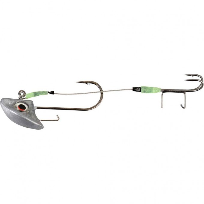 Оснастка SAVAGE GEAR Carbon49 Spike Double hook stinger #4 9cm 3pcs 54891