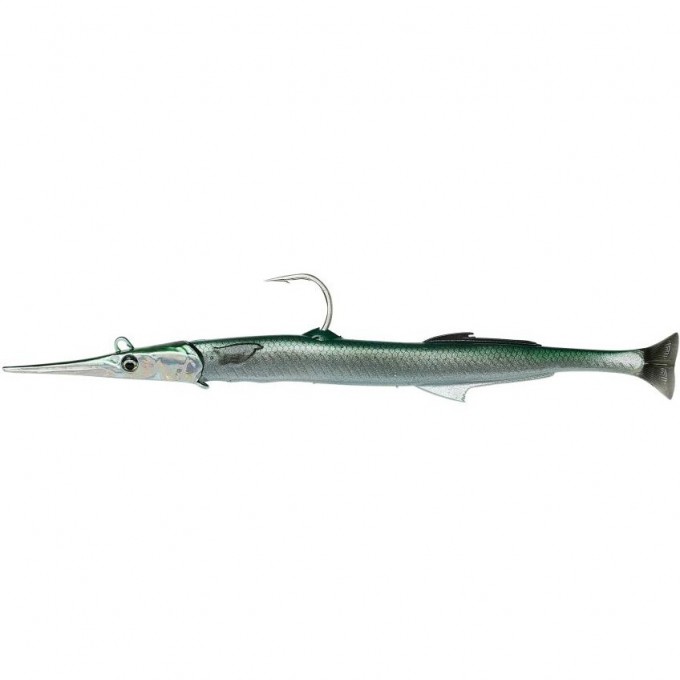 Приманка SAVAGE GEAR 3D Needlefish Pulsetail 14см 12г Sinking Green 2+1PCS 69693
