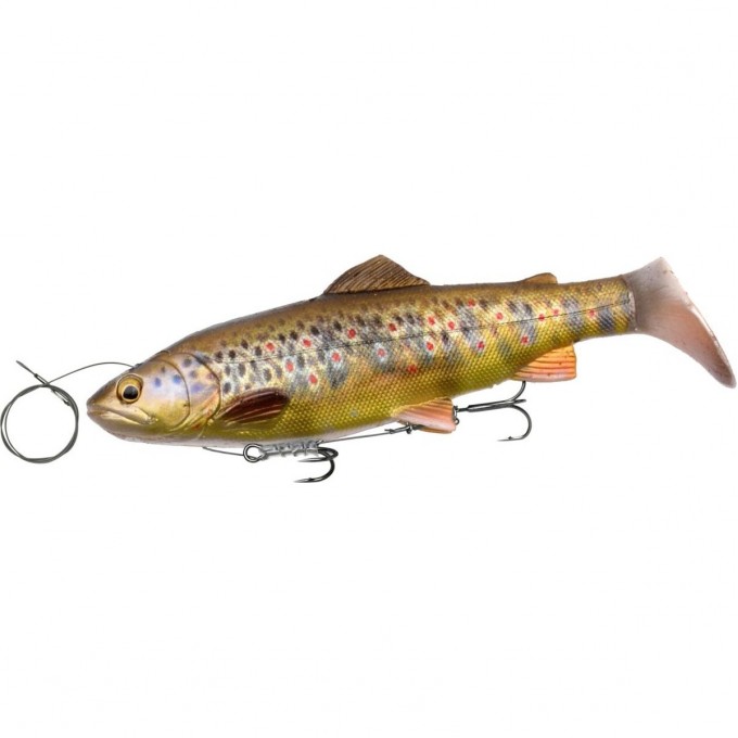 Приманка SAVAGE GEAR 4D Line Thru Trout Rattle Shad 27.5 Brown Tro 59671