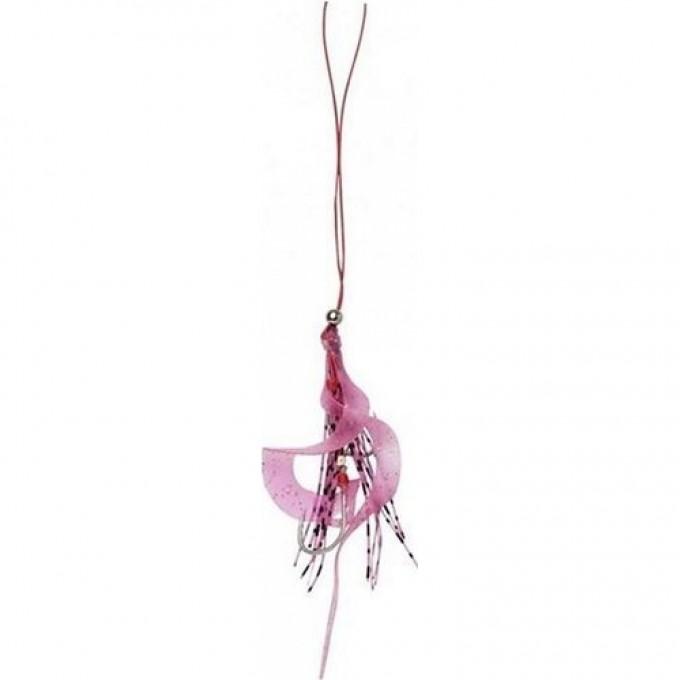 Приманка SAVAGE GEAR Cuttle Eye Skirt Pink Glow #L 2pcs 69738