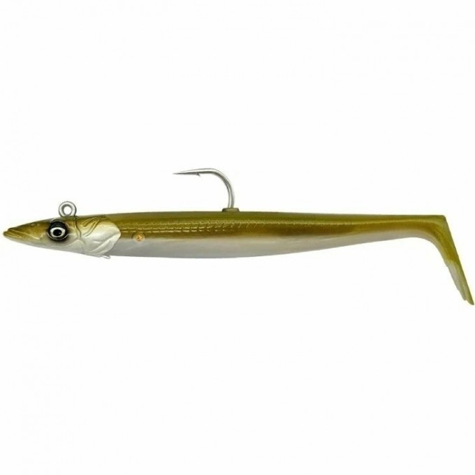 Приманка SAVAGE GEAR Sandeel V2 15.5см 46г Sinking Khaki 20шт 72578