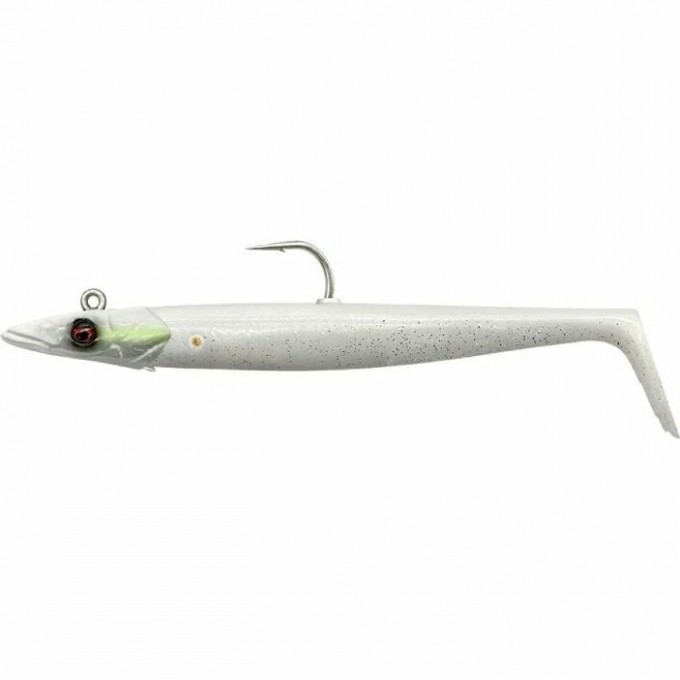 Приманка SAVAGE GEAR Sandeel V2 17.5см 65г Sinking White Pearl Silver 20шт 72582